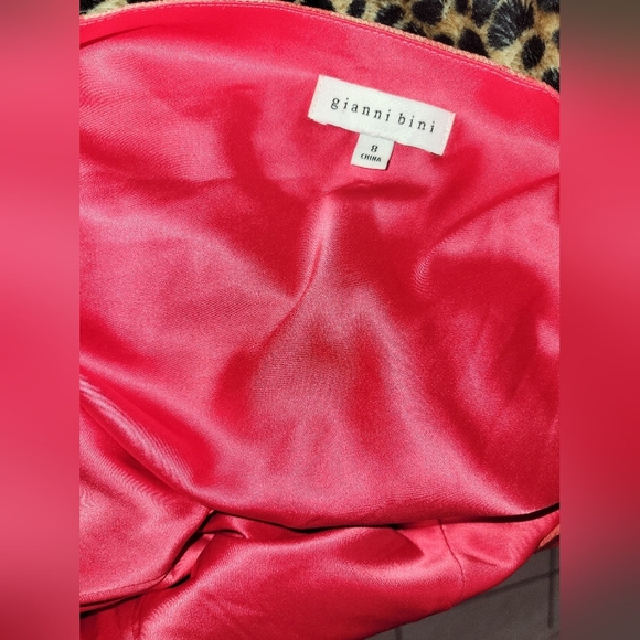 Gianni Bini Vibrant Pink One-Shoulder Dress - Picture 12 of 15